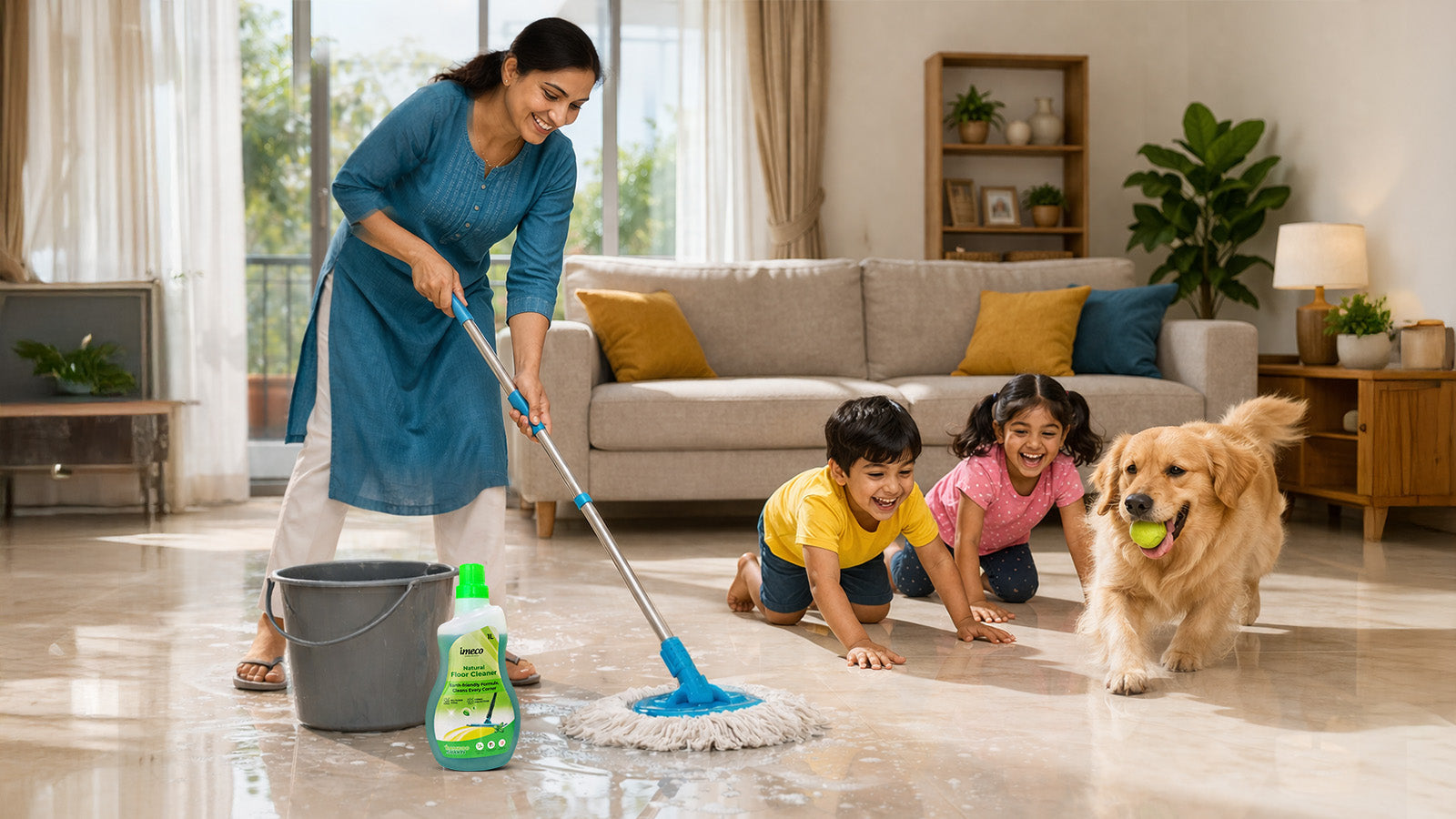 The Best Floor Cleaner in India for a Safe, Toxin-Free Home: A Complete Guide - Imeco India