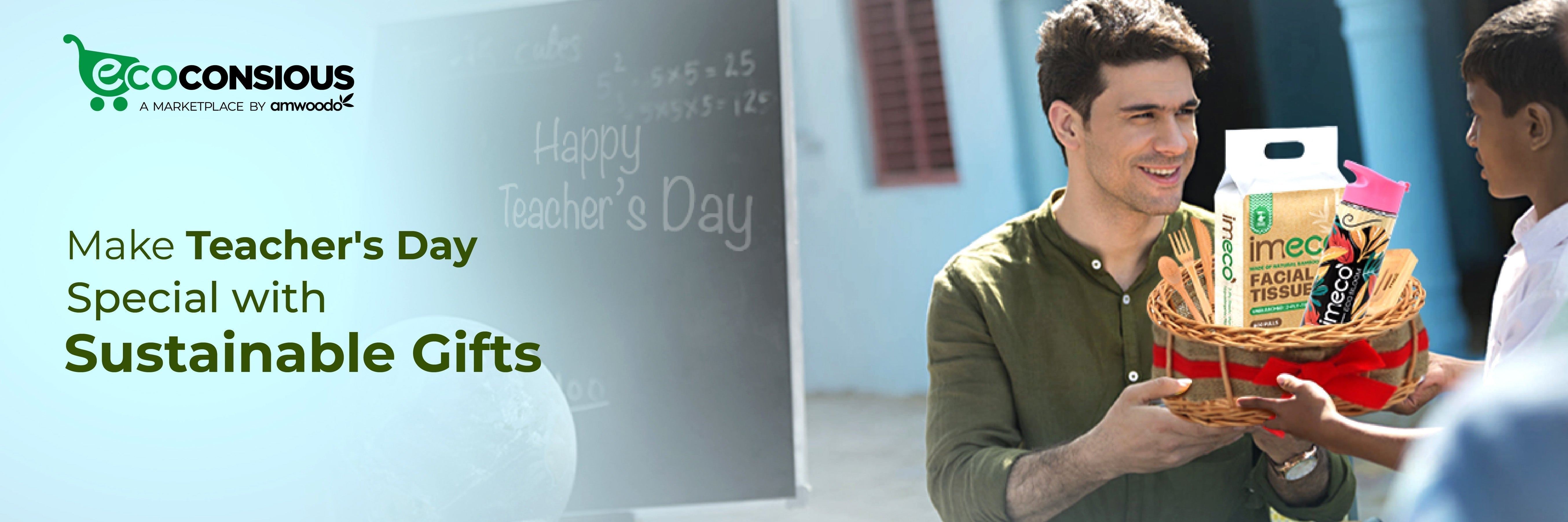 Sustainable Gift Ideas for Teachers Day - Imeco India