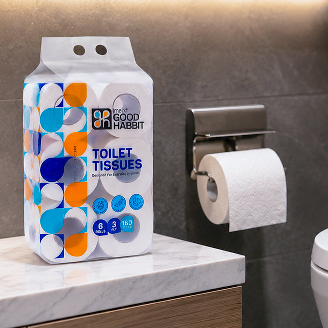 Good Habbit Toilet Tissues – Extra Soft & 3 Ply (160 Pulls) - Imeco India