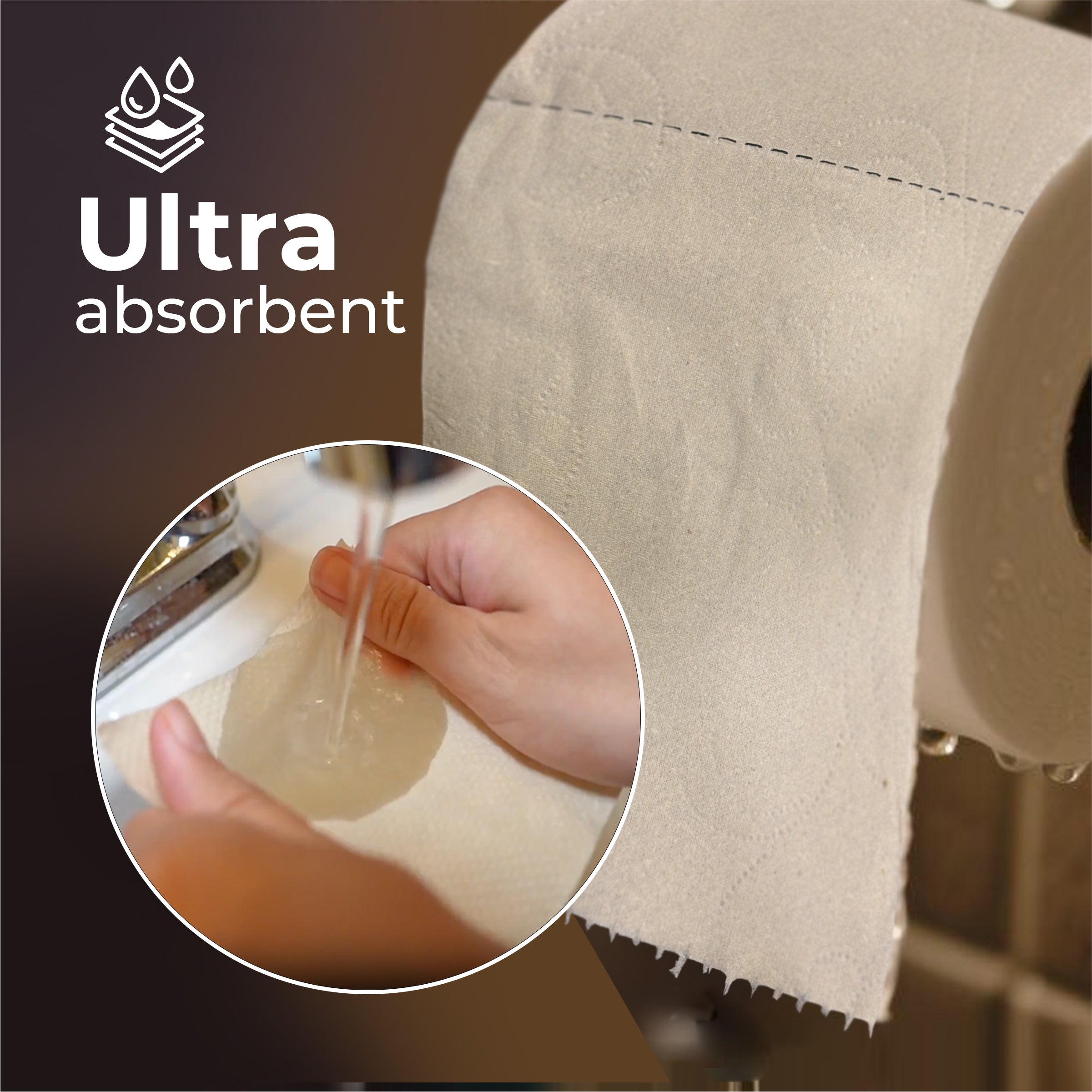 Everyday Home Care – Bamboo Kitchen Towel + Bamboo Toilet Tissue + Bamboo Facial Tissue