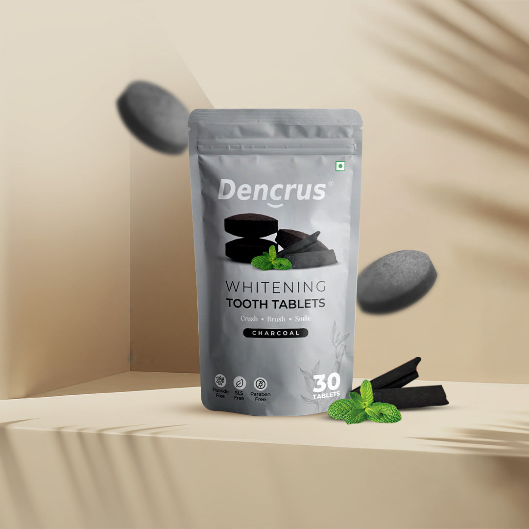 Fluoride-Free Charcoal Tooth Tablets