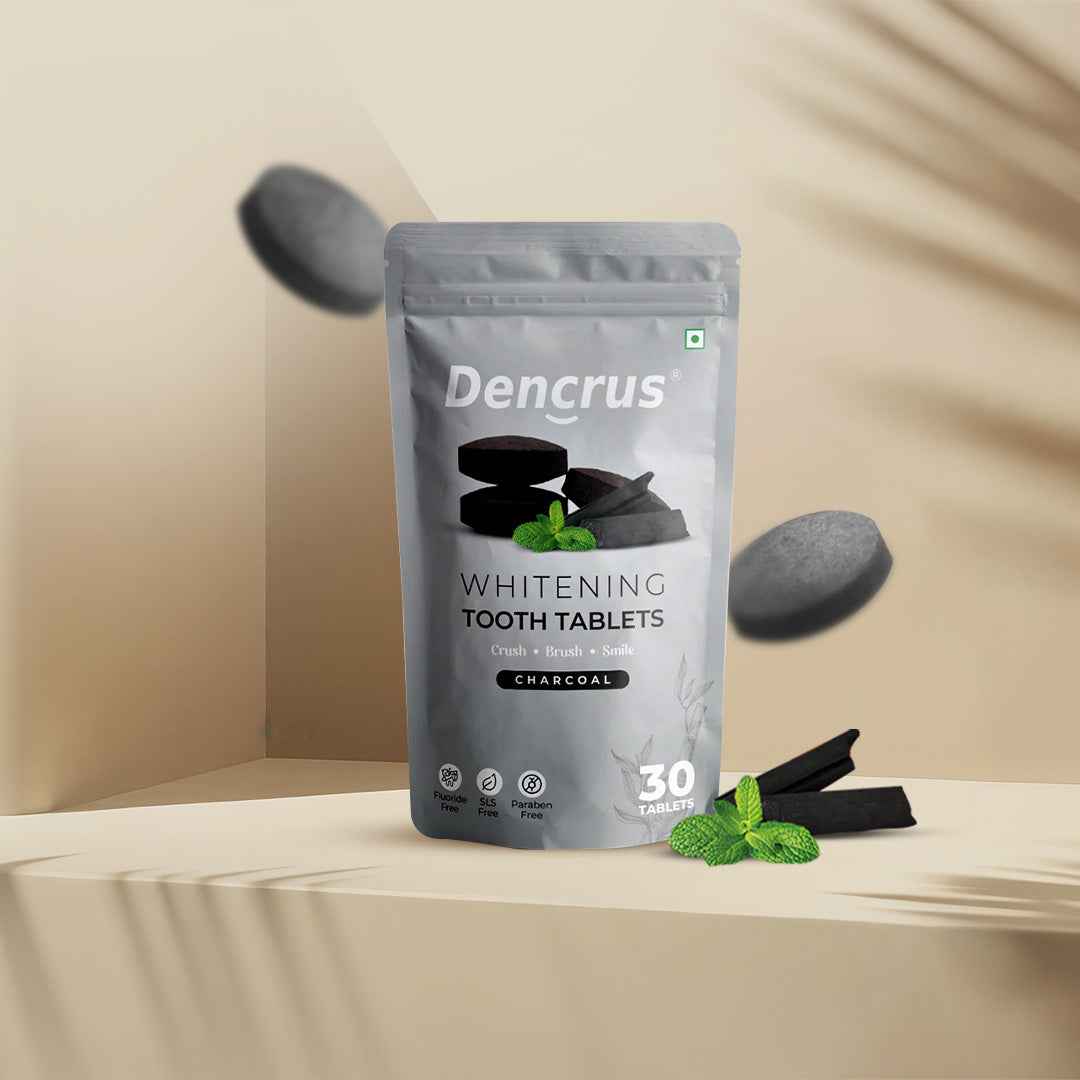 Fluoride-Free Charcoal Tooth Tablets