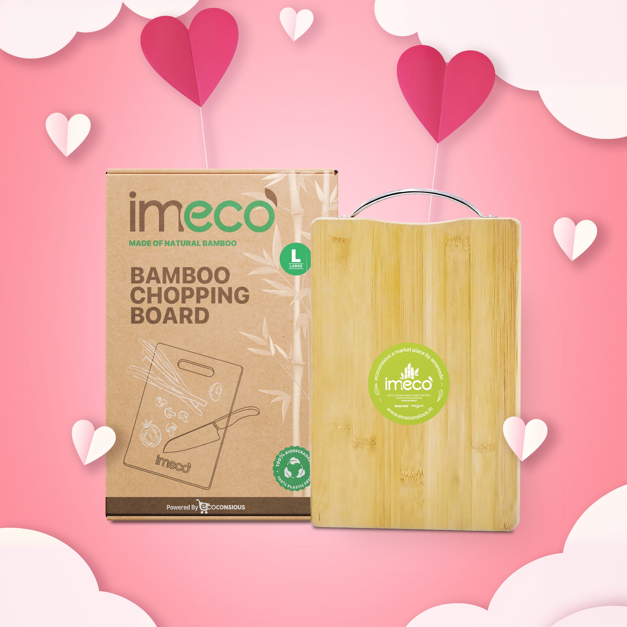 Dual Sided Bamboo Chopping Board