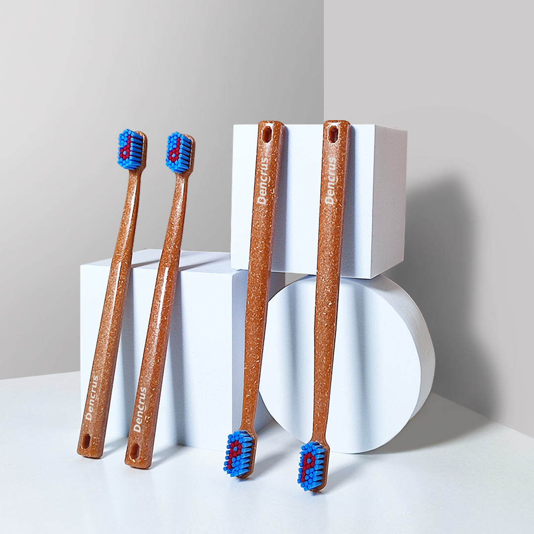 Octa Clean Bamboo Toothbrush with Soft Bristles