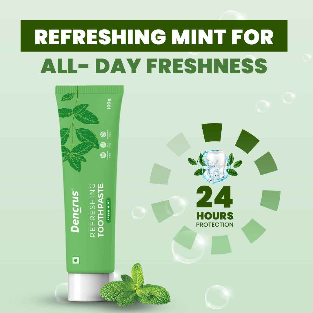 Mint Toothpaste – Extra Shine & Freshness (100 gm)