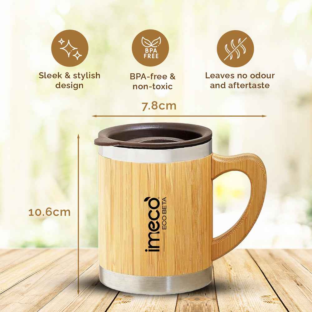ECO-BETA Bamboo Coffee Mug (300ml)