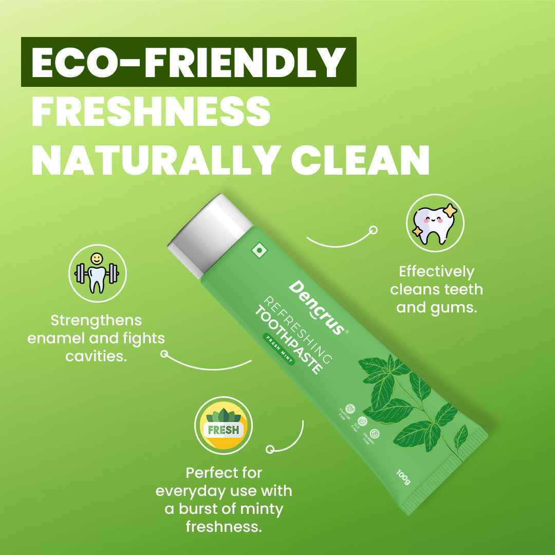 Mint Toothpaste – Extra Shine & Freshness (100 gm)