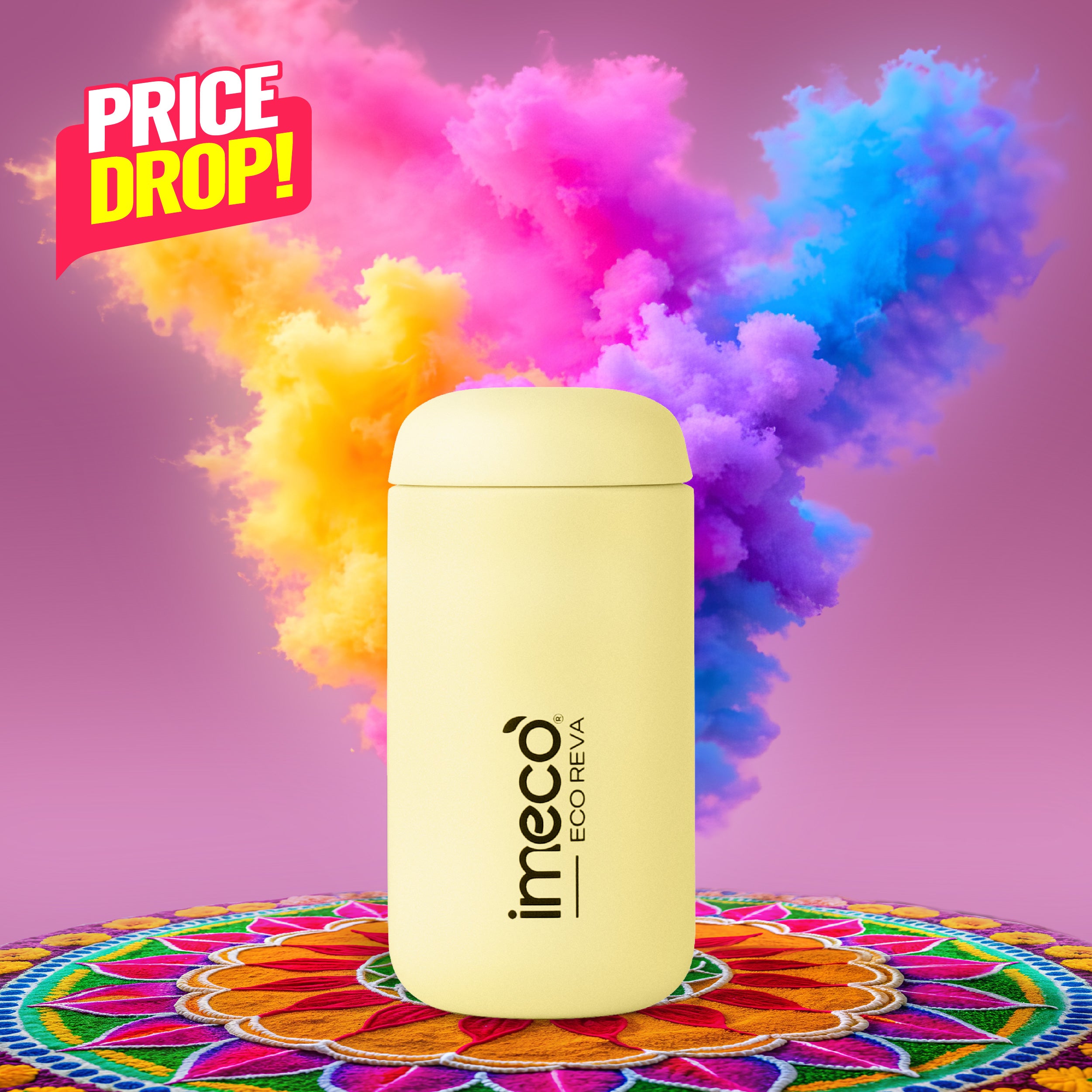 ECO REVA Stainless Steel Water Bottle (400 ml)