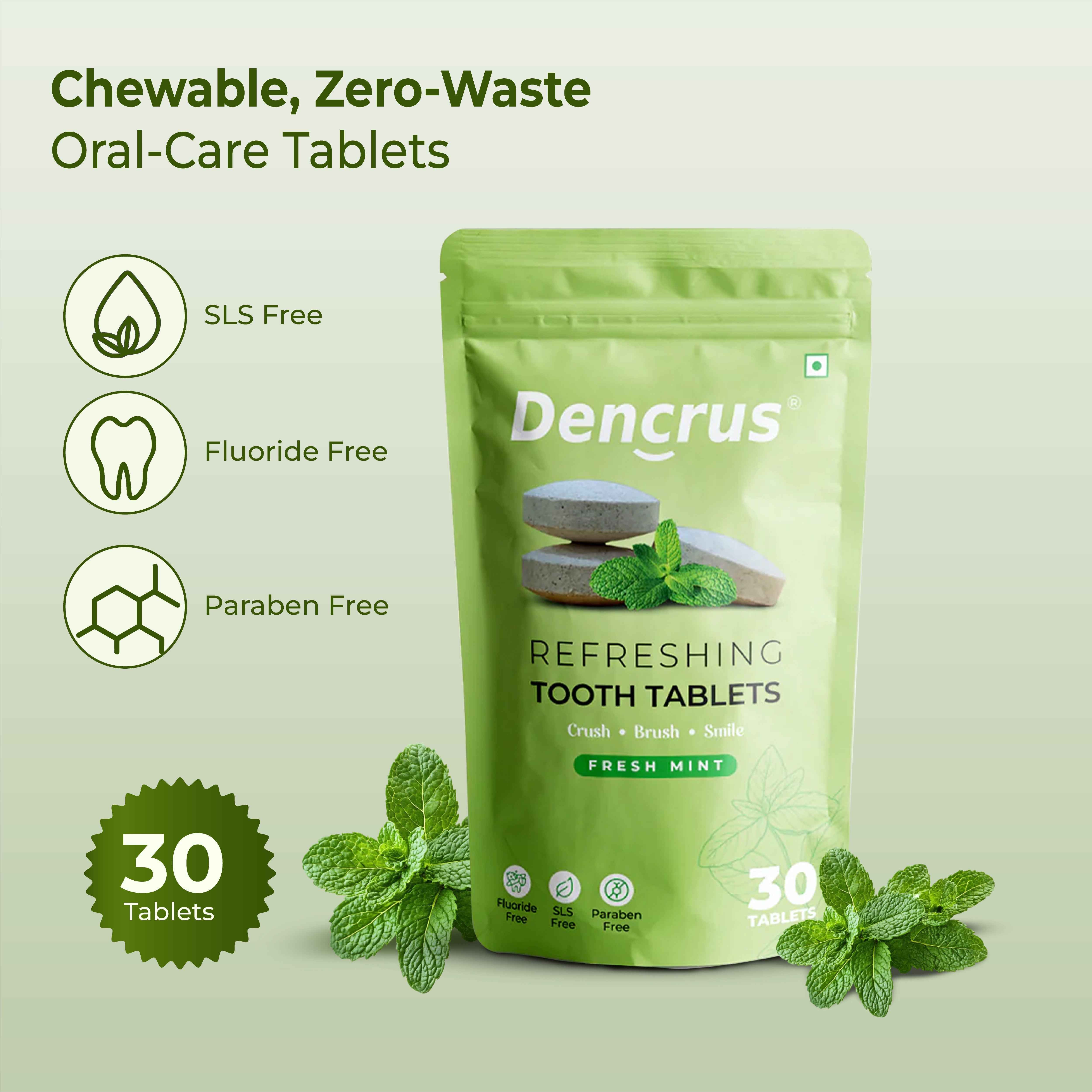Fluoride-Free Mint Tooth Tablets