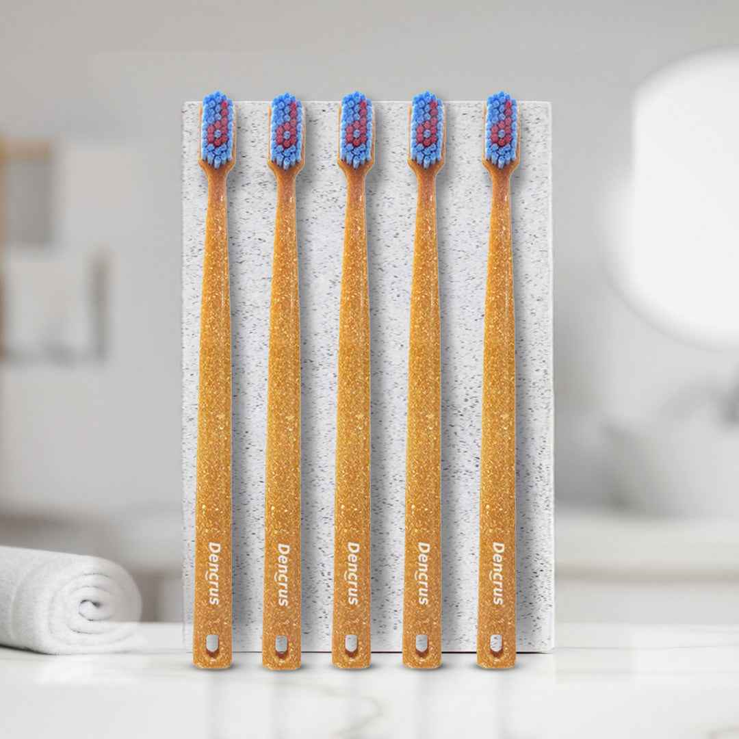 Octa Clean Bamboo Toothbrush with Soft Bristles