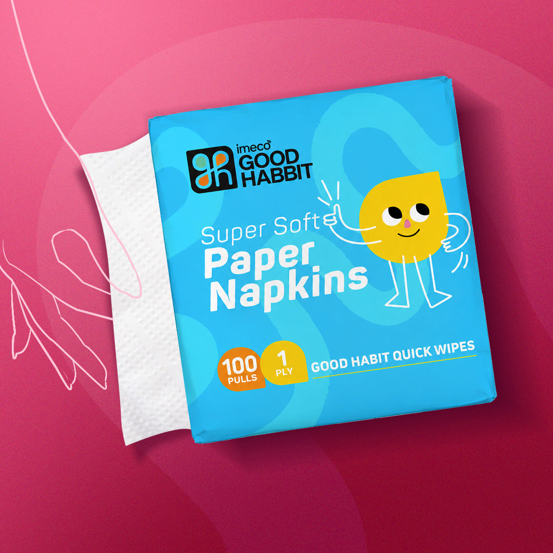 Good Habbit Paper Napkins – Soft & Absorbent - Imeco India