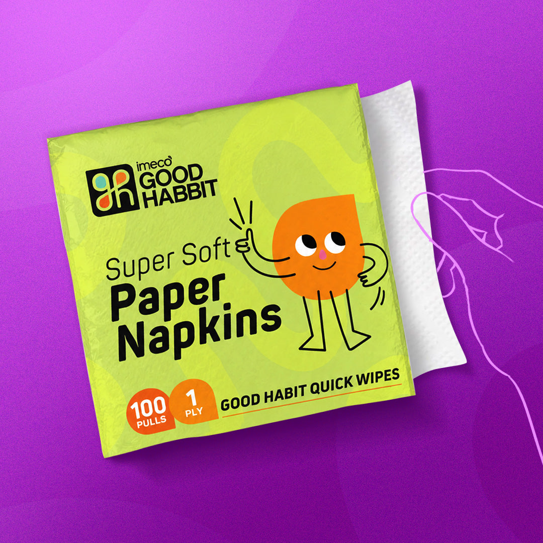 Good Habbit Paper Napkins – Soft & Absorbent - Imeco India