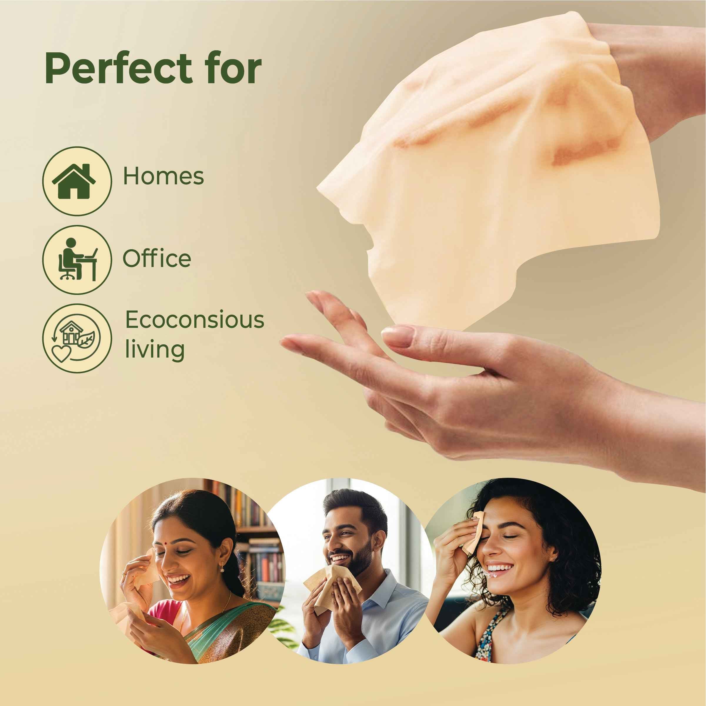 Ultra-Soft Bamboo Facial Tissues