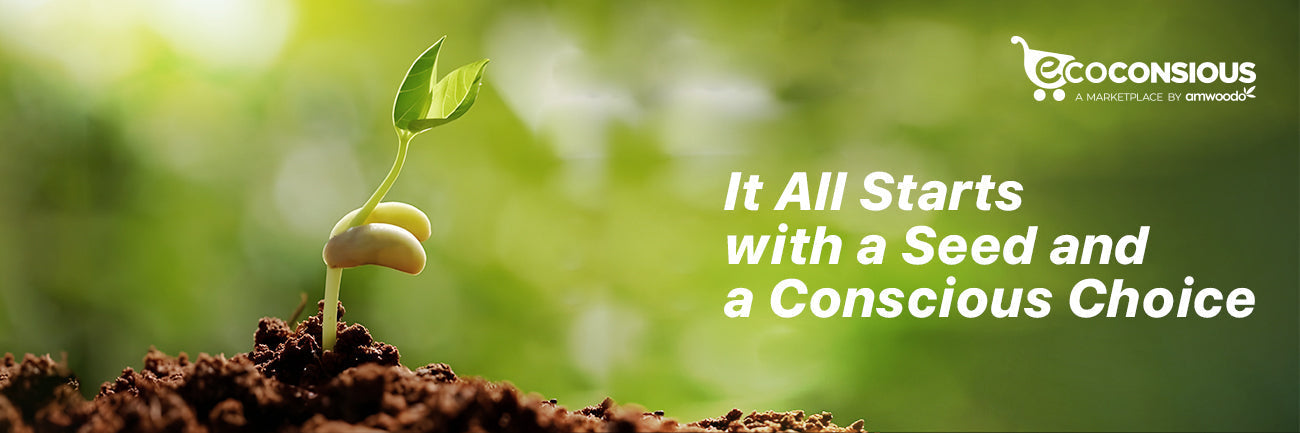 Plant, Sow & Grow! How Planting One Seed Can Help Offset Plastic Waste?