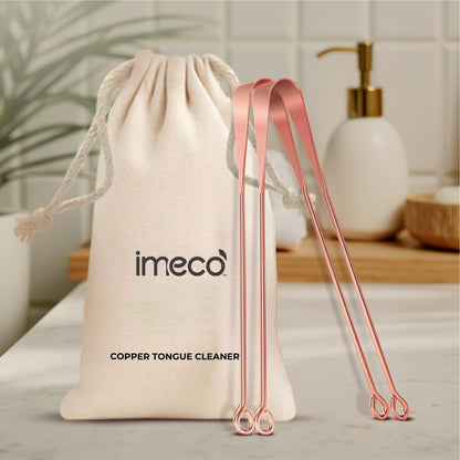 Pure Copper Tongue Cleaner (Pack of 2)