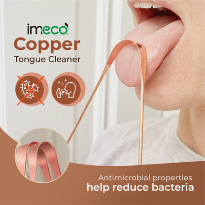 Pure Copper Tongue Cleaner (Pack of 2)