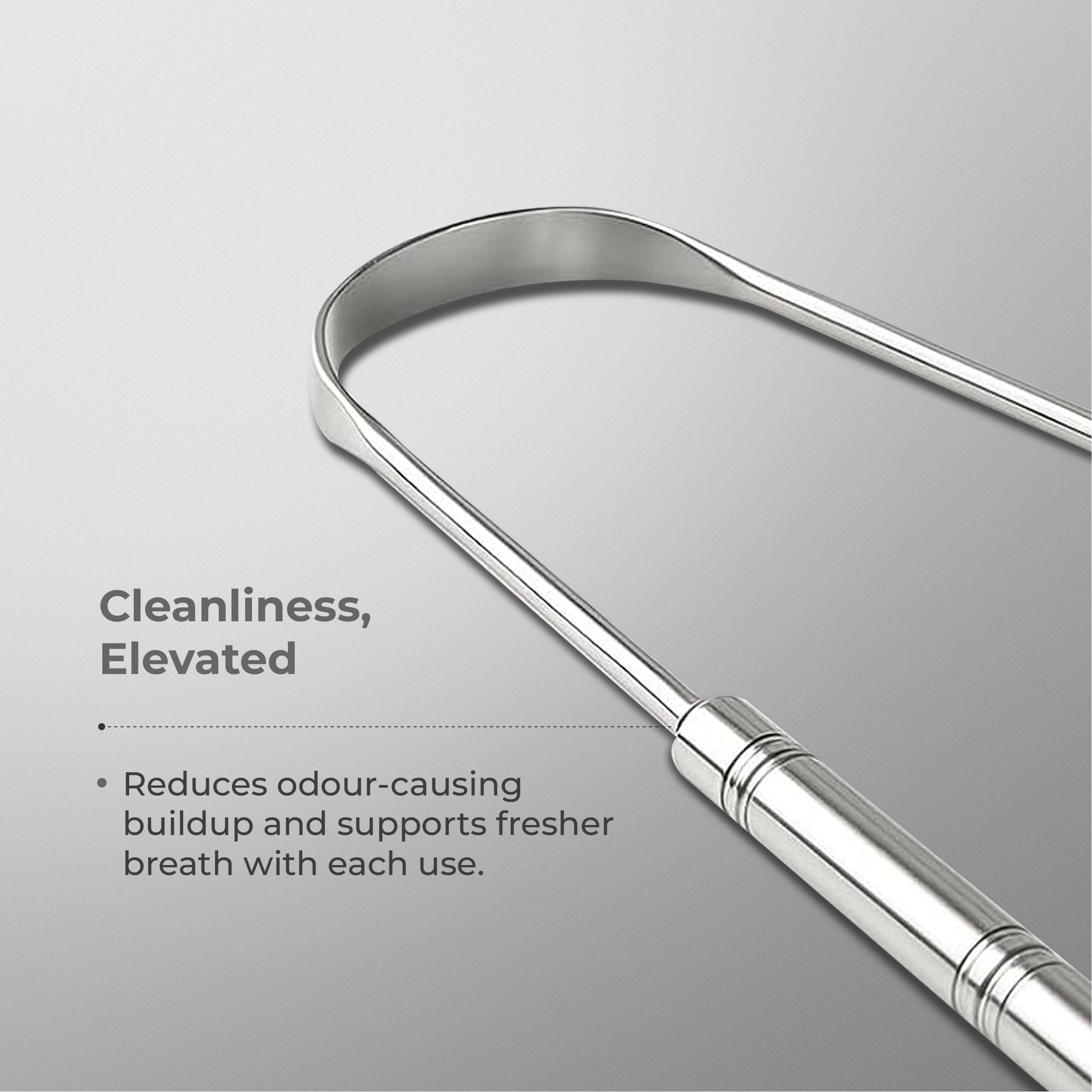 Stainless Steel Tongue Cleaner (Pack of 2)