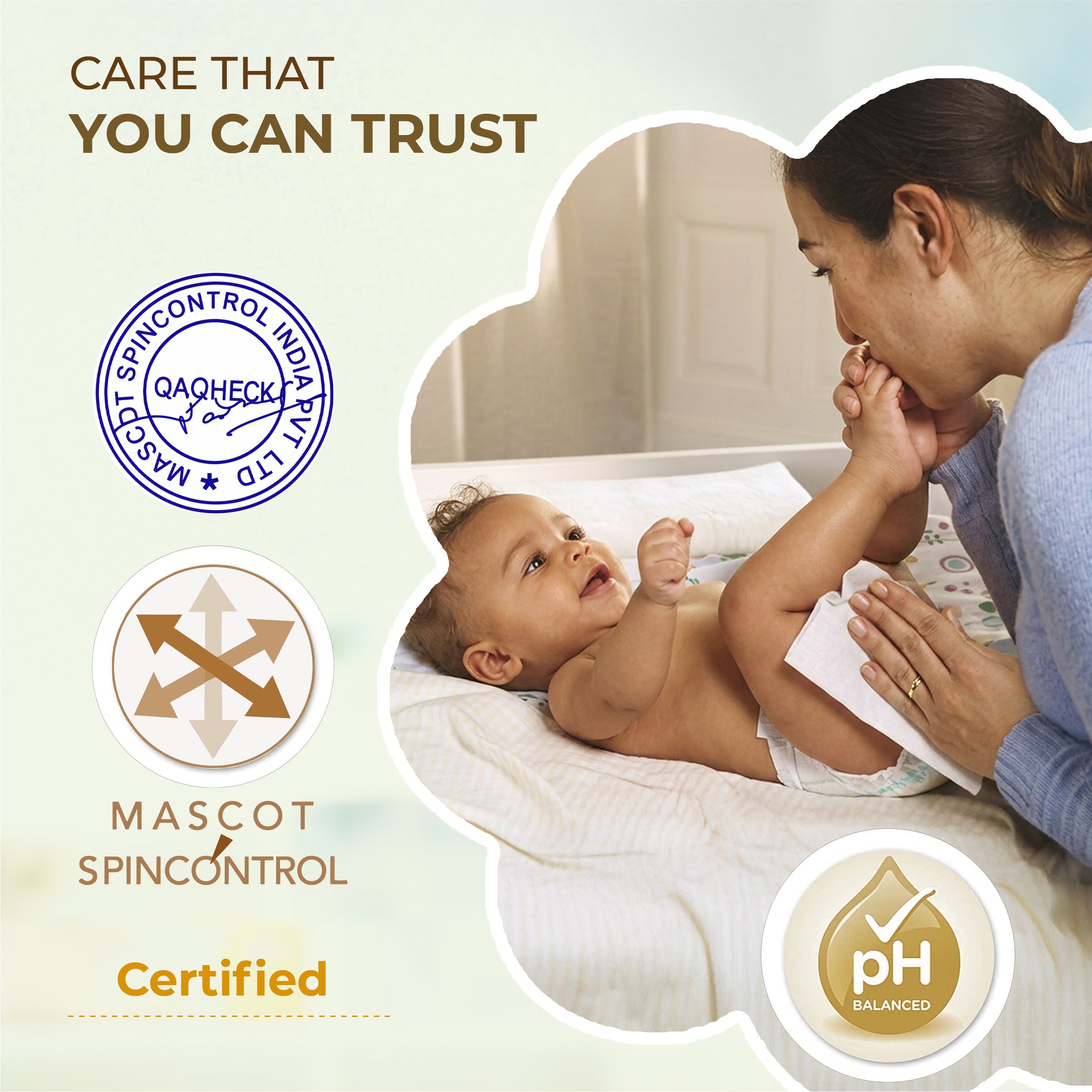 Baby Wet Wipes with Aloe Vera & Bamboo Pulp (72 Pulls)
