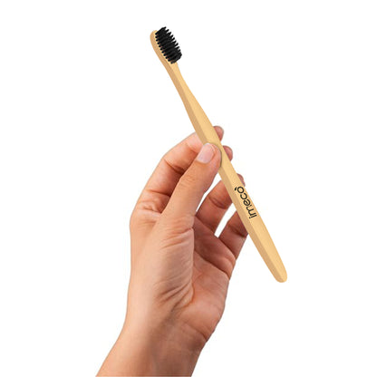 Natural Clean Bamboo Charcoal Toothbrush (Pack of 5) - Imeco India