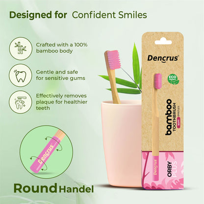 Fresh Carry Smile Kit – Tooth Tablets (Mint) + Bamboo Pocket Tissues + ORBY PLUS Toothbrush