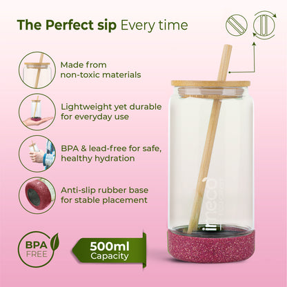 Home Hydration Trio – ECO JAR + ECO SIPPER PRO + ECO CRYST with Free Pocket Tissues - Imeco India