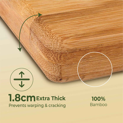 Dual Sided Bamboo Chopping Board