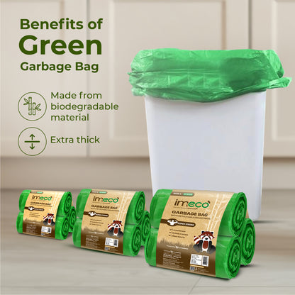 Leakproof Garbage Bags with Drawstring