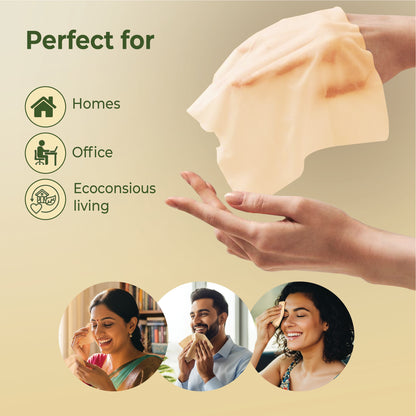 Comfort Desk Edit – Bamboo Facial Tissue Box + Bamboo Pocket Tissues