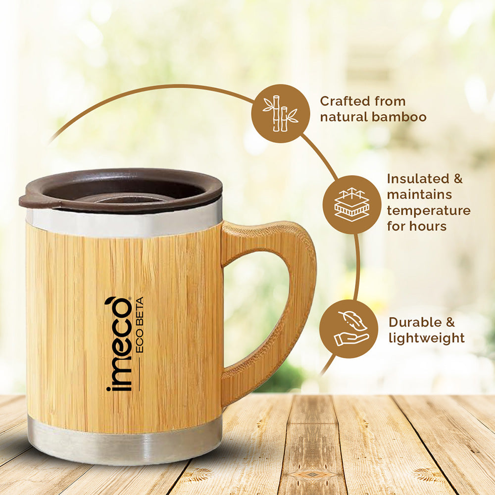 ECO-BETA Bamboo Coffee Mug (300ml)