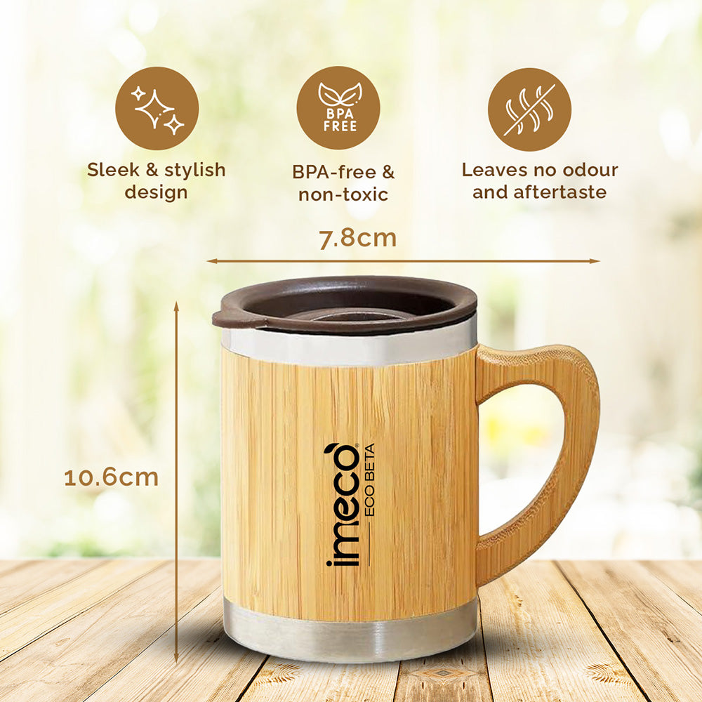 ECO-BETA Bamboo Coffee Mug (300ml)