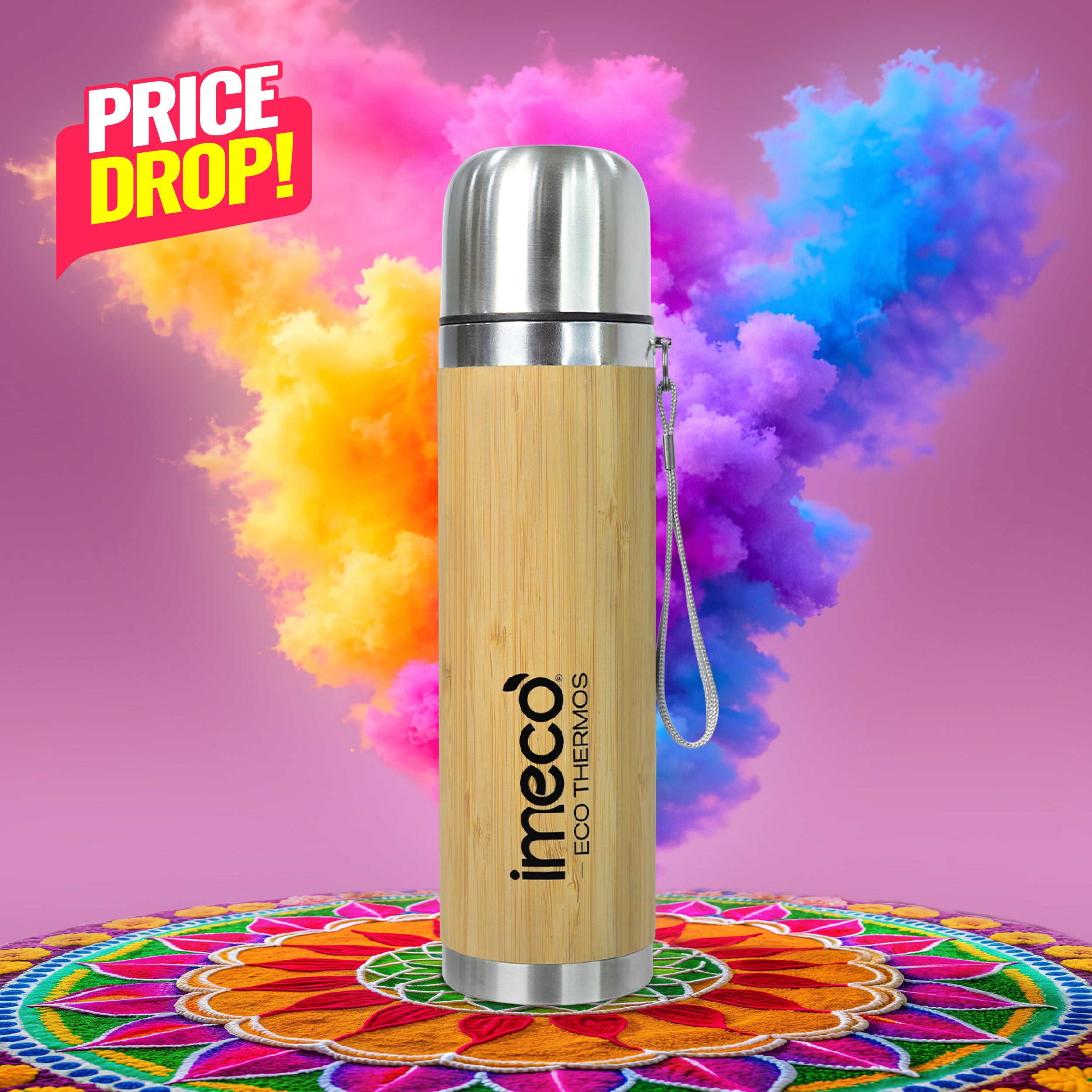 ECO-THERMOS Stainless Steel Thermos Flask (450 ml)