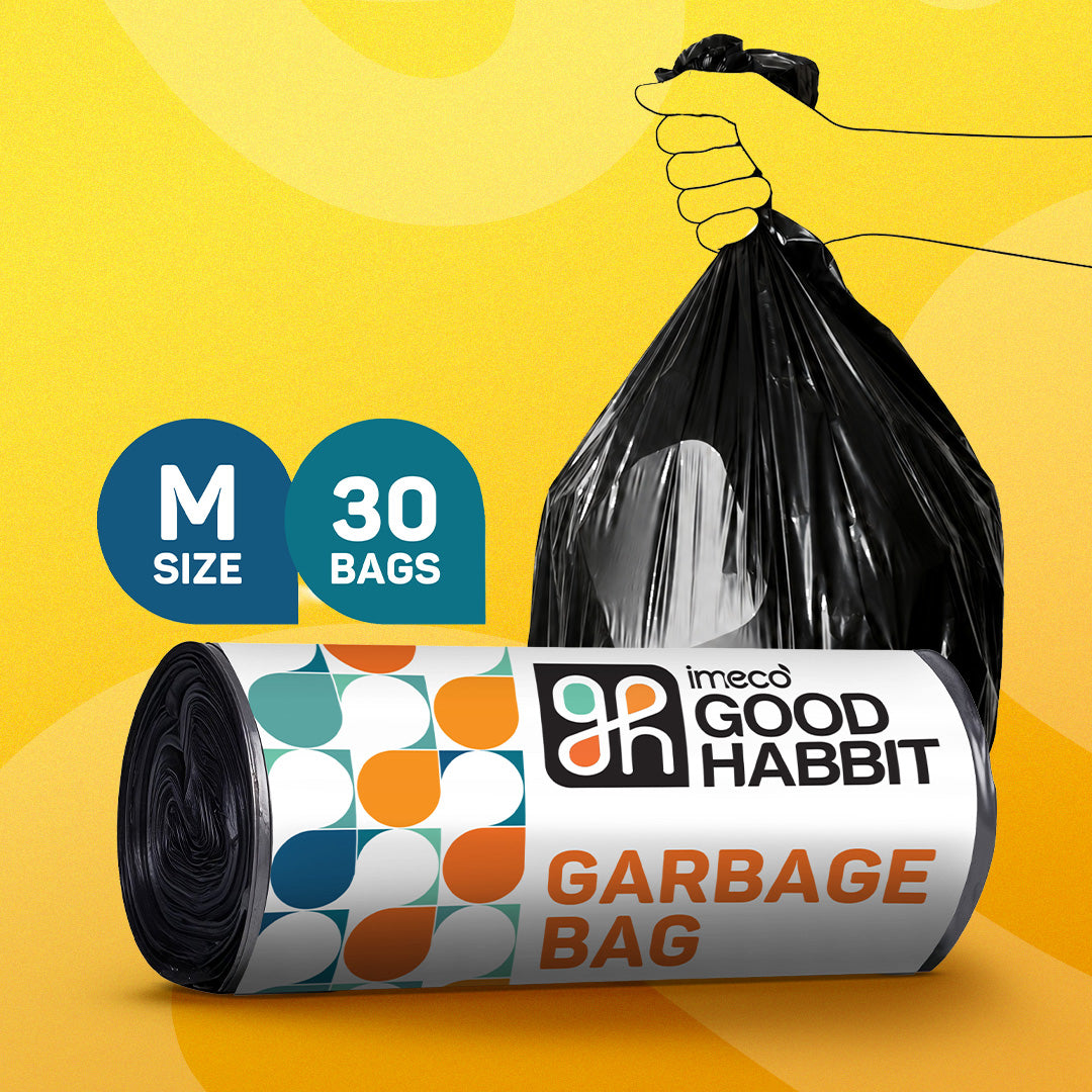 Good Habbit Garbage Bags – Leak Resistant (30 Bags) - Imeco India