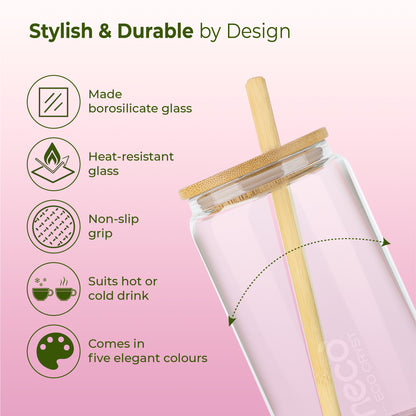 Home Hydration Trio – ECO JAR + ECO SIPPER PRO + ECO CRYST with Free Pocket Tissues - Imeco India