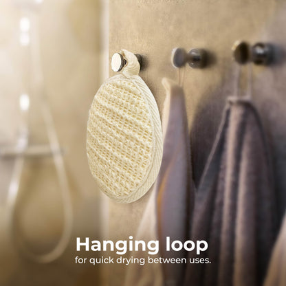 IMECO Ramie Loofah (Round, Pack of 2)