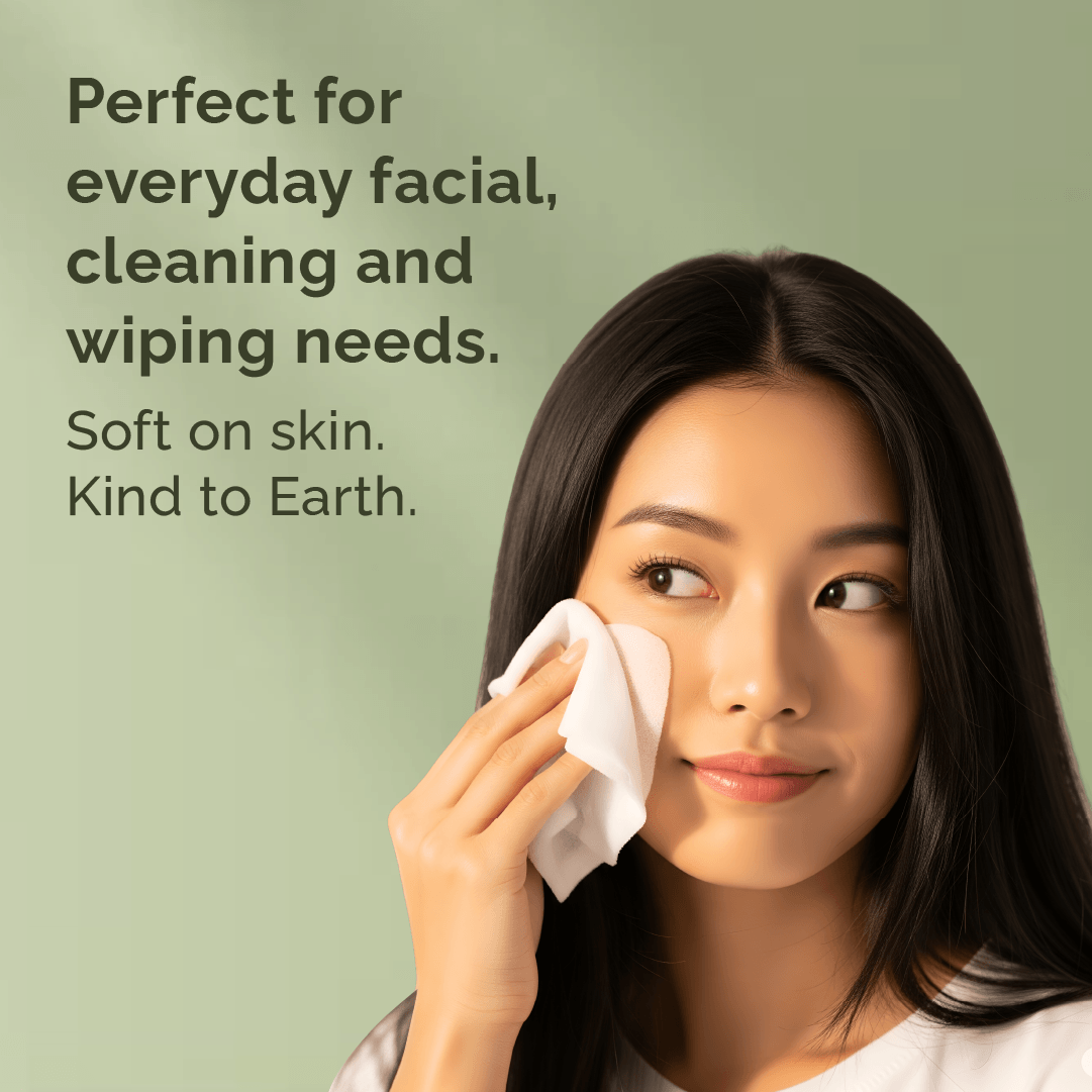 Ultra-soft Wet Wipes with Bamboo Pulp & Aloe Vera (30 Pulls)