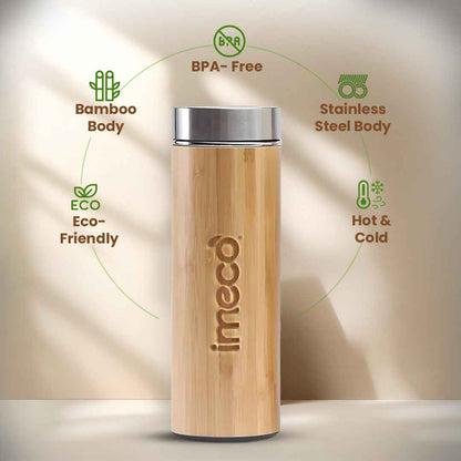 Thermos Flask, Flat Head Bottle & Facial Tissue Combo Set