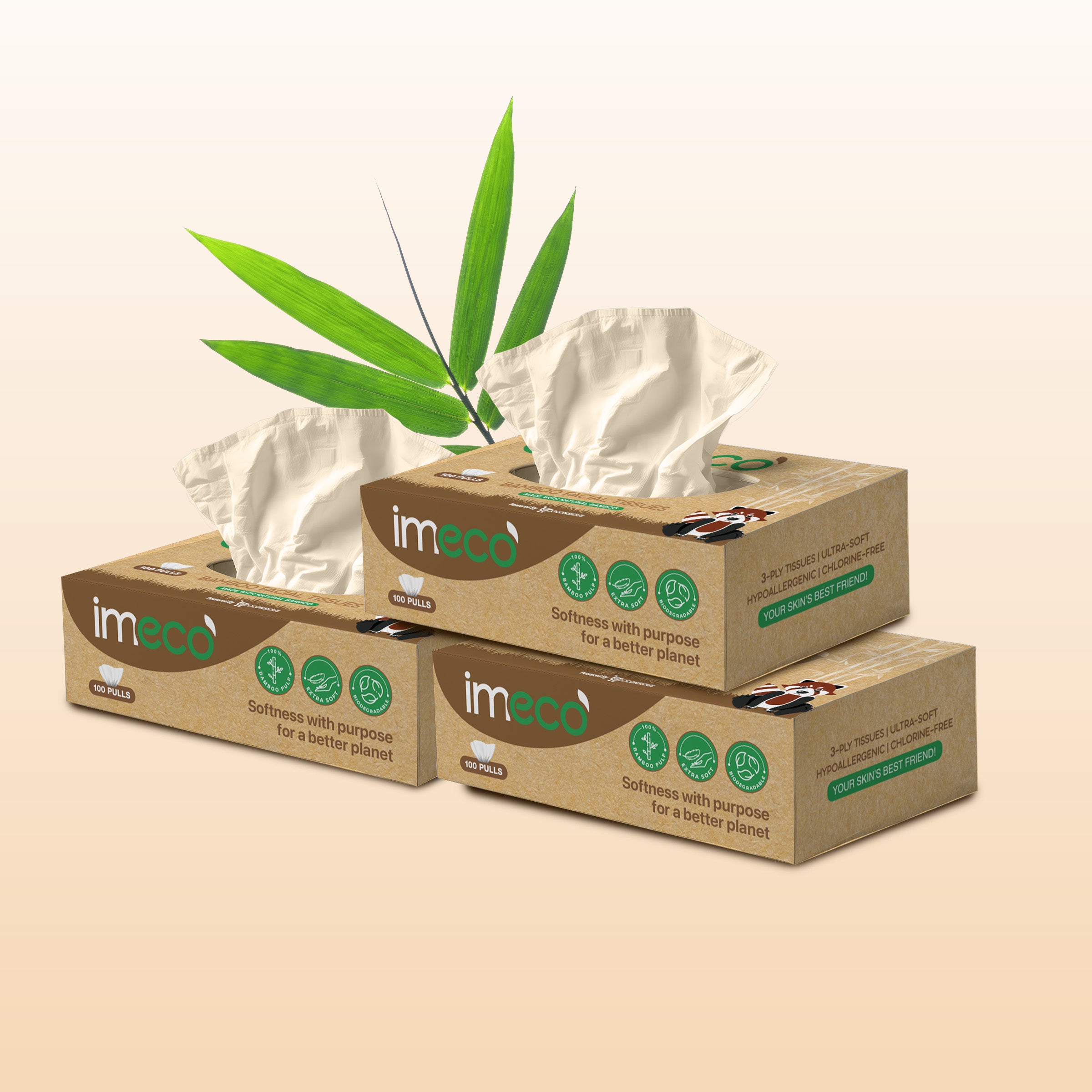 Bamboo Facial Tissues – Ultra-Soft Texture & Skin-Loving - Imeco India